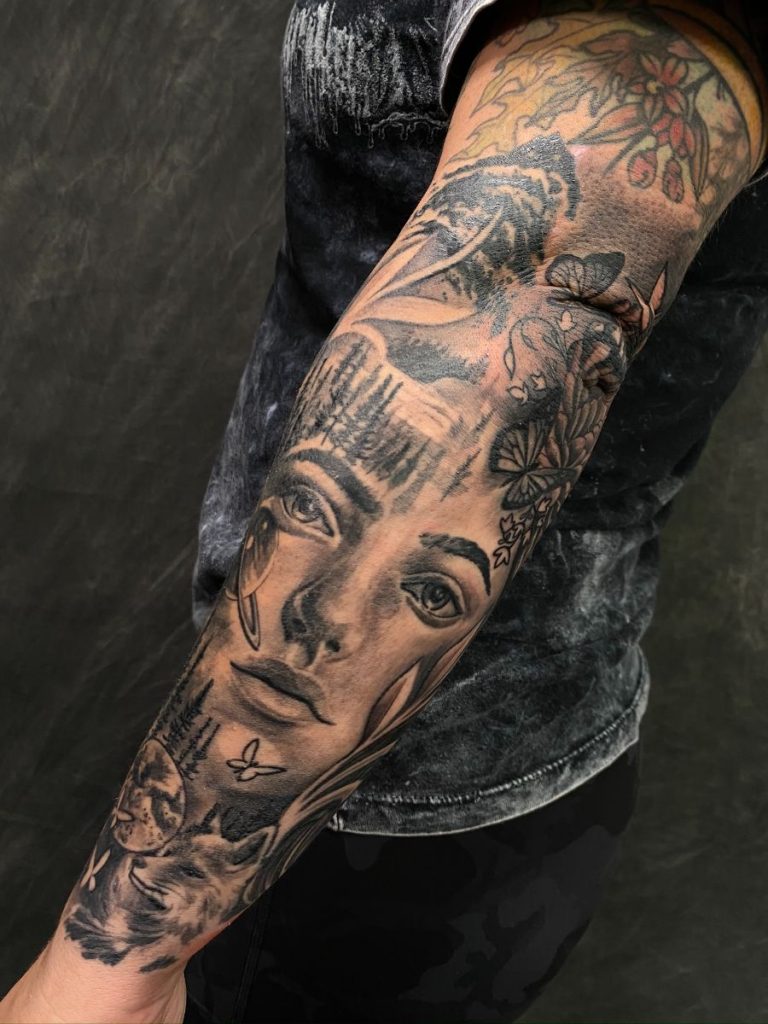 Atlanta Realistic Tattoo Artist - Charlie Cu